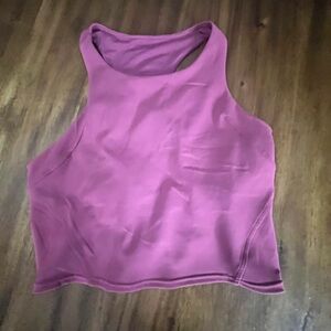 Lululemon Wunder Train Tank Washed Mauve 12